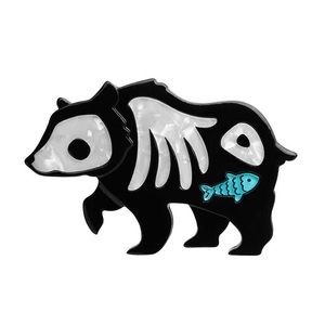 BNIB Erstwilder Grizzly Gruesome Brooch